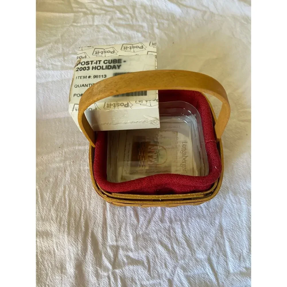 Longaberger 2003 holiday helper Basket